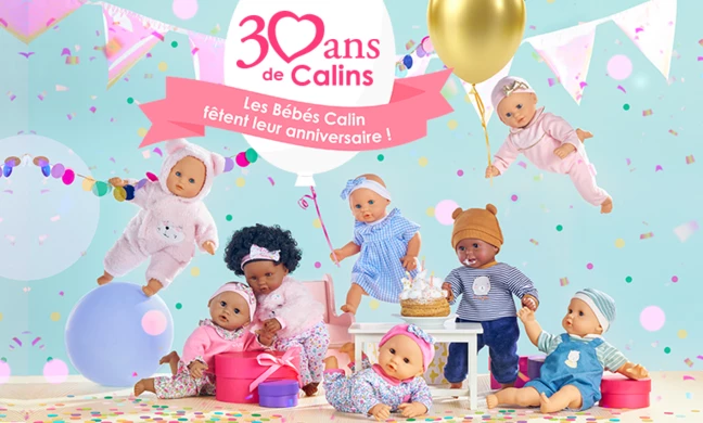 Bébés Calin - Poupons à câliner - 30 cm