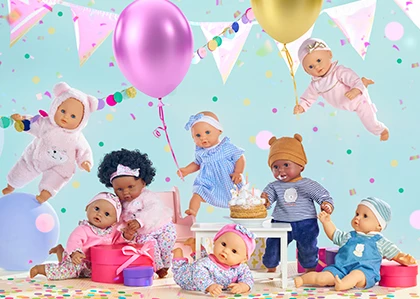 Les Bébés Calin fêtent leur anniversaire