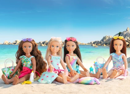 Corolle Girls : plage ou shopping ? 4 copines dans le vent !
