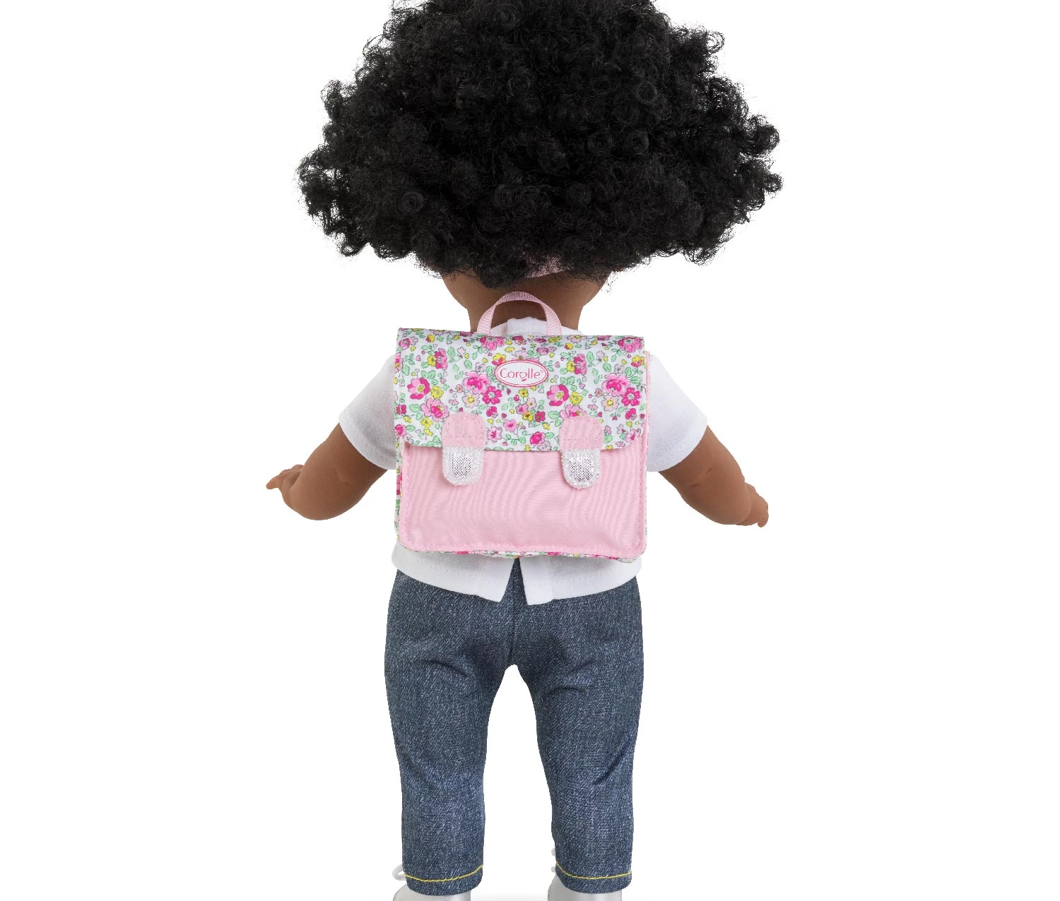 Cartable fleuri pour poupée ma Corolle