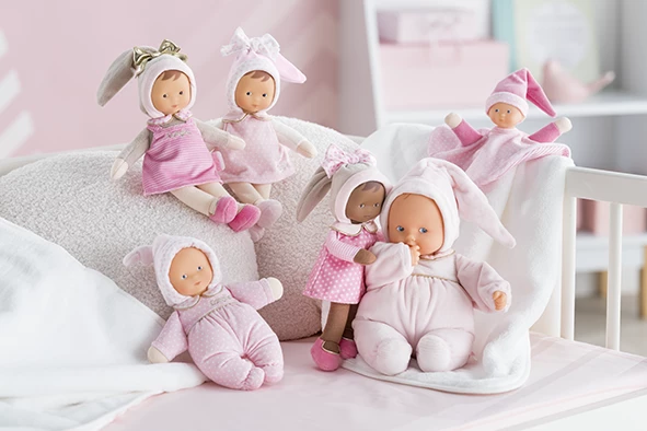 Collection de doudous