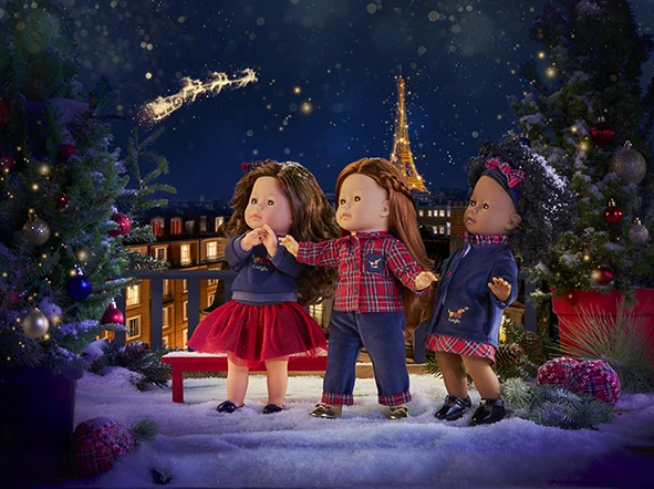 Trio de Poupées ma Corolle en fêtes : Pauline, Pénélope et Prune