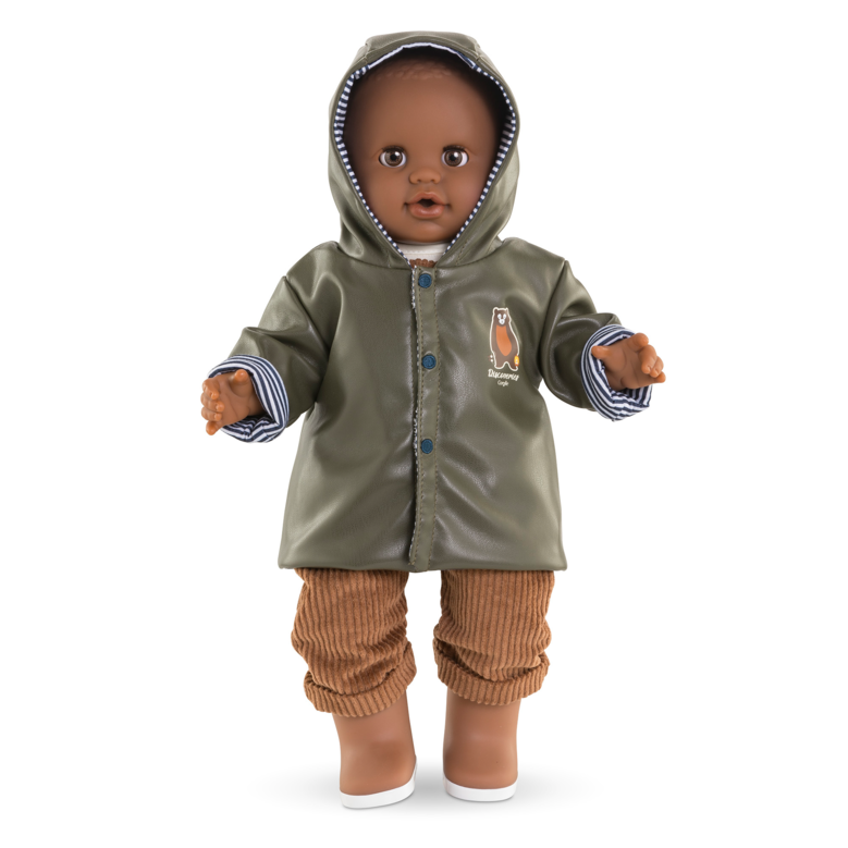 Ciré réversible Petit Explorateur pour poupon 36 cm