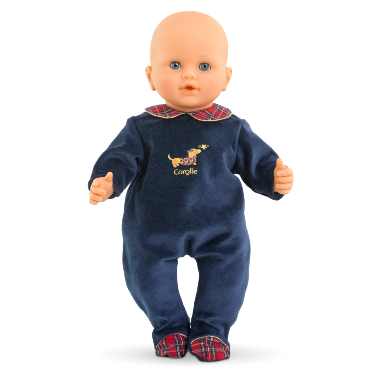 Pyjama Corolle en Fêtes pour poupon 36 cm