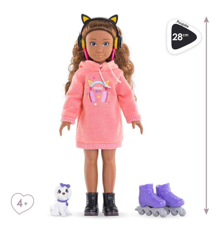Coffret Poupée Corolle Girls Melody Music et Mode
