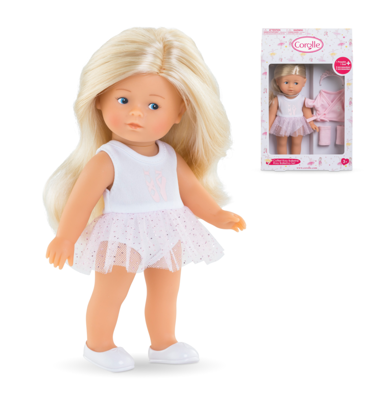 Coffret Poupée Mini Corolline Rosy Ballerine