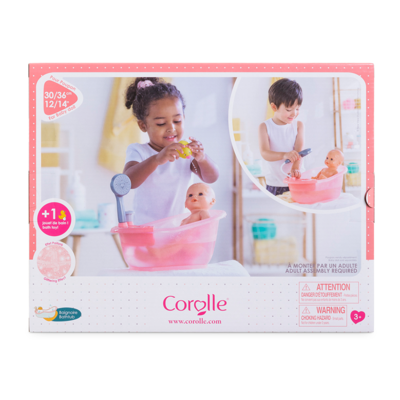 Poupon Emma fait pipi et Baignoire