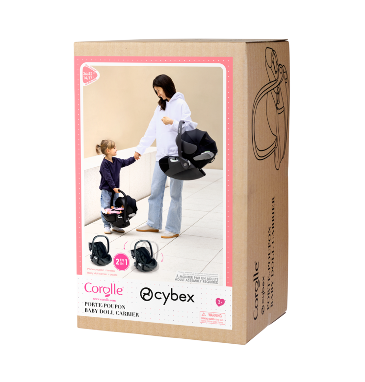 Ensemble Landau 3 en 1 Priam Cybex + Porte-poupon Cybex Noir