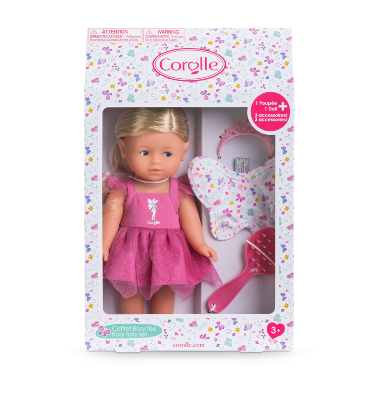 Coffret Poupée Mini Corolline Rosy Fée