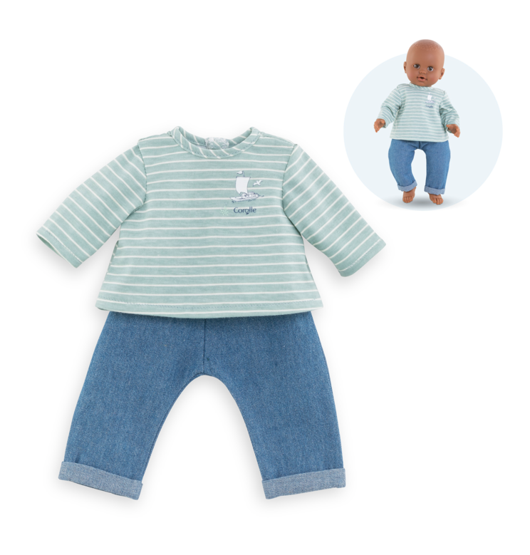 Mon Grand Poupon Eliott se change