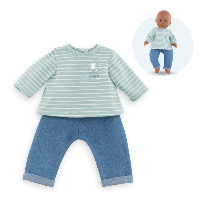 Mon Grand Poupon Eliott se change