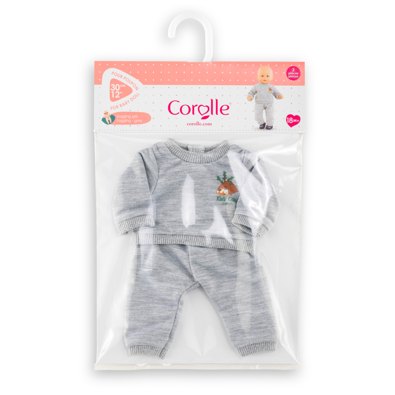 Jogging Gris Petit Explorateur pour poupon 30 cm