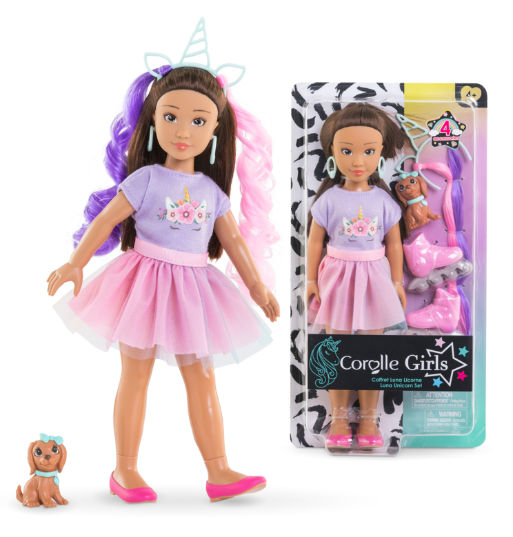 Coffret Poupée Corolle Girls Luna Licorne
