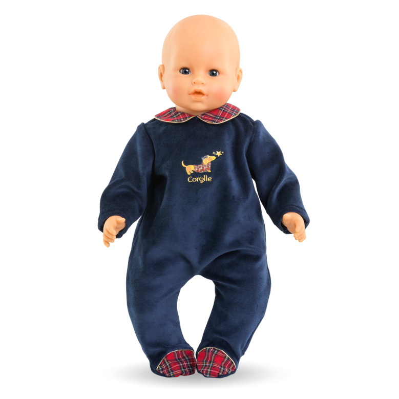 Pyjama Corolle en Fêtes pour poupon 42 cm