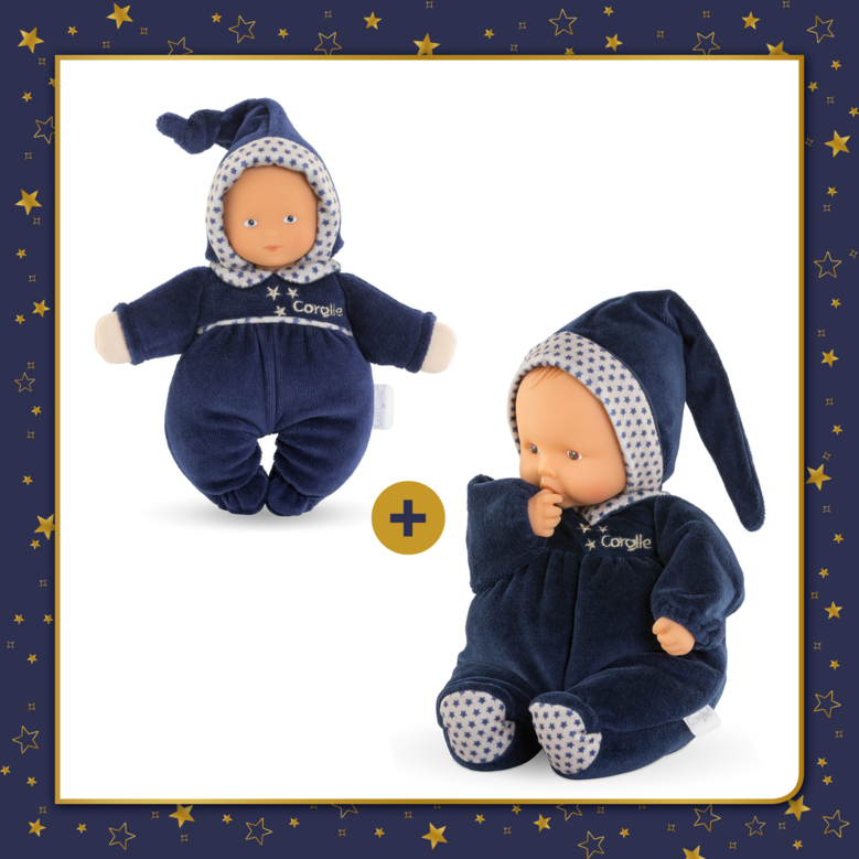 Mes Doudous Babidoux & Babipouce Marine Rêves d'Étoiles