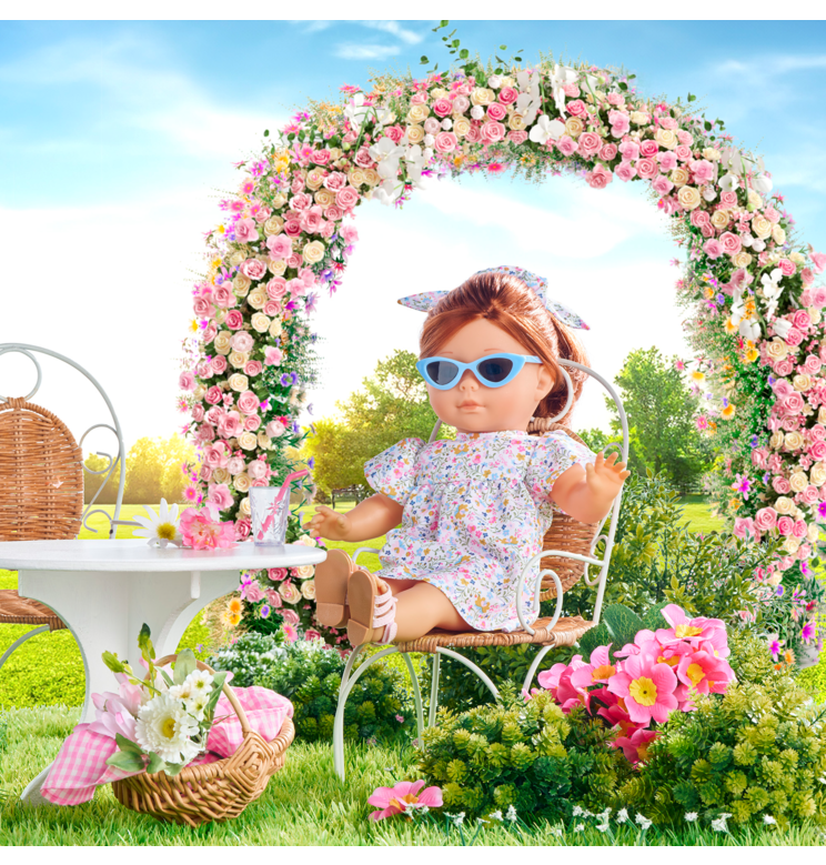 Coffret Beaux Jours et Accessoires pour poupée ma Corolle