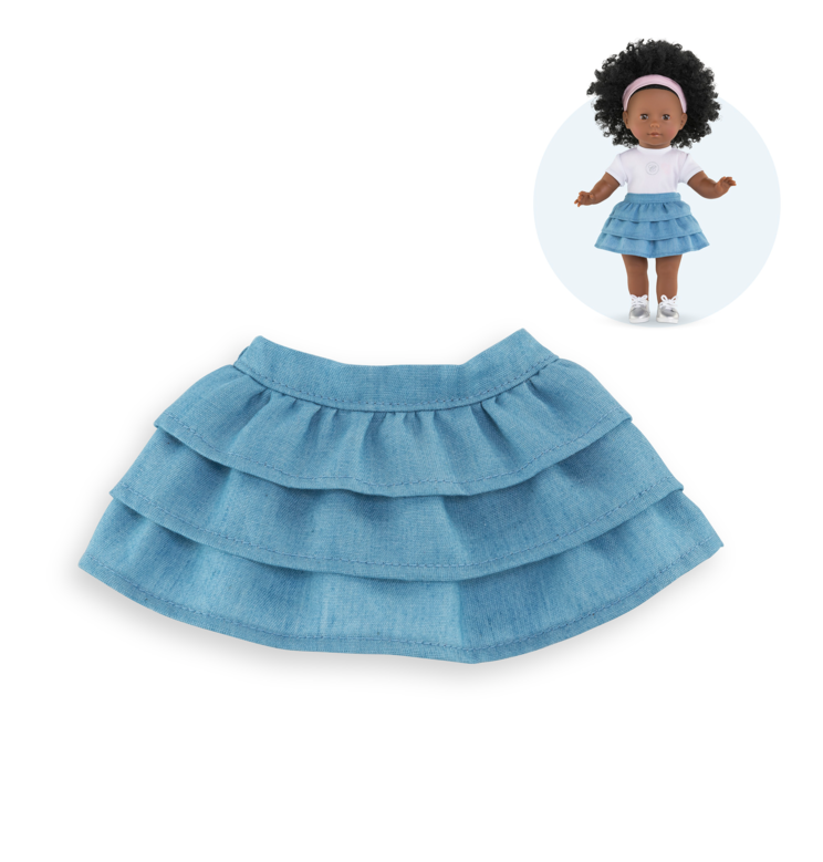 Jupe à Volants pour poupée ma Corolle