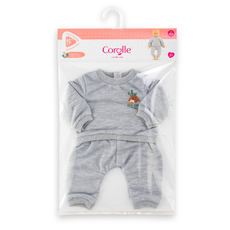 Jogging Gris Petit Explorateur pour poupon 42 cm