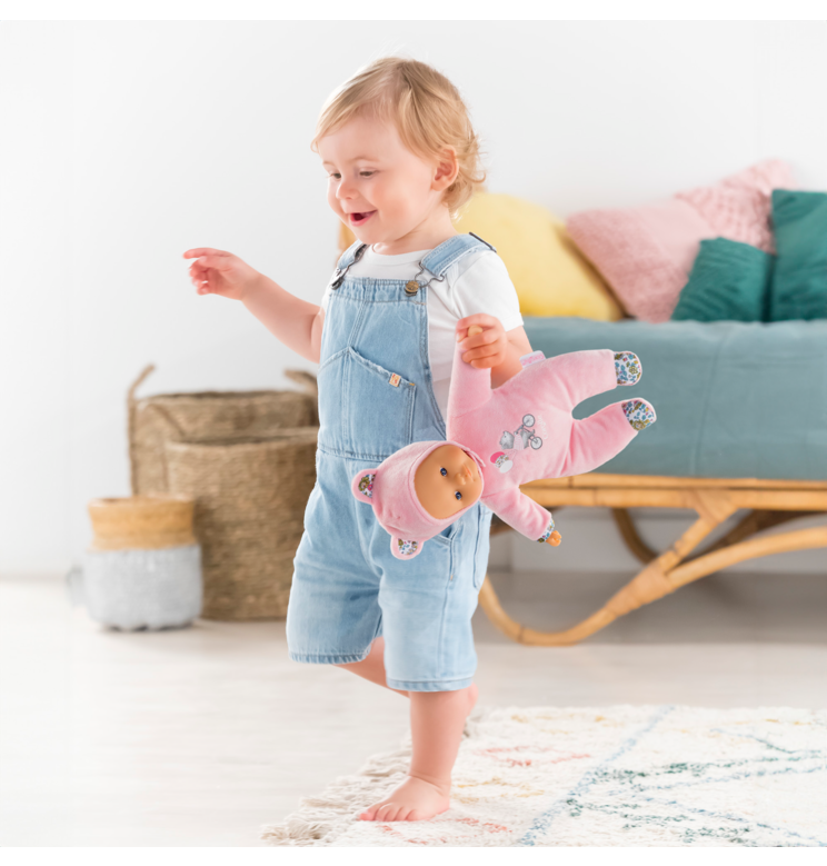 Poupon Pti'Cœur Ours Rose