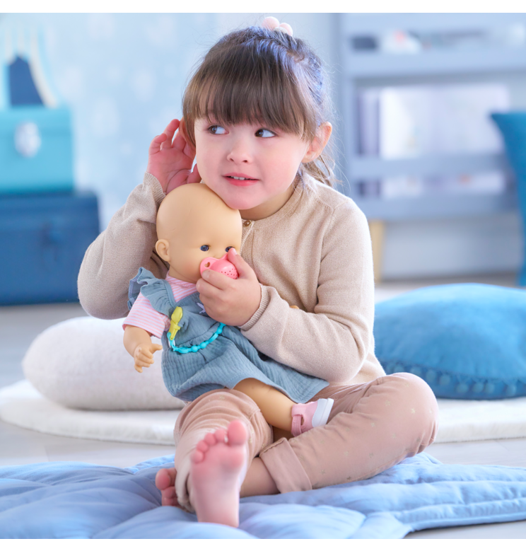 Poupon Eliott et Tétine Sonore