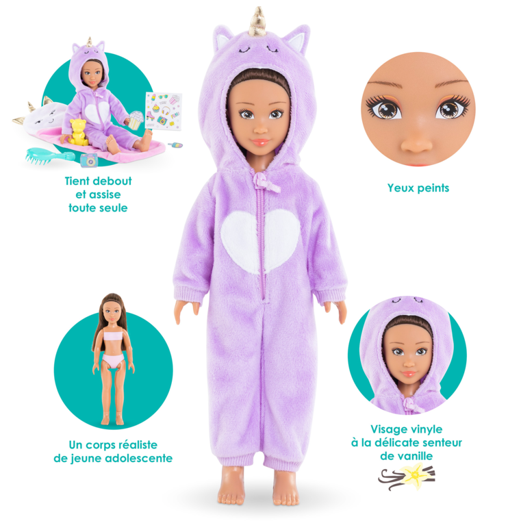 Coffret Poupée Corolle Girls Luna Pyjama Party