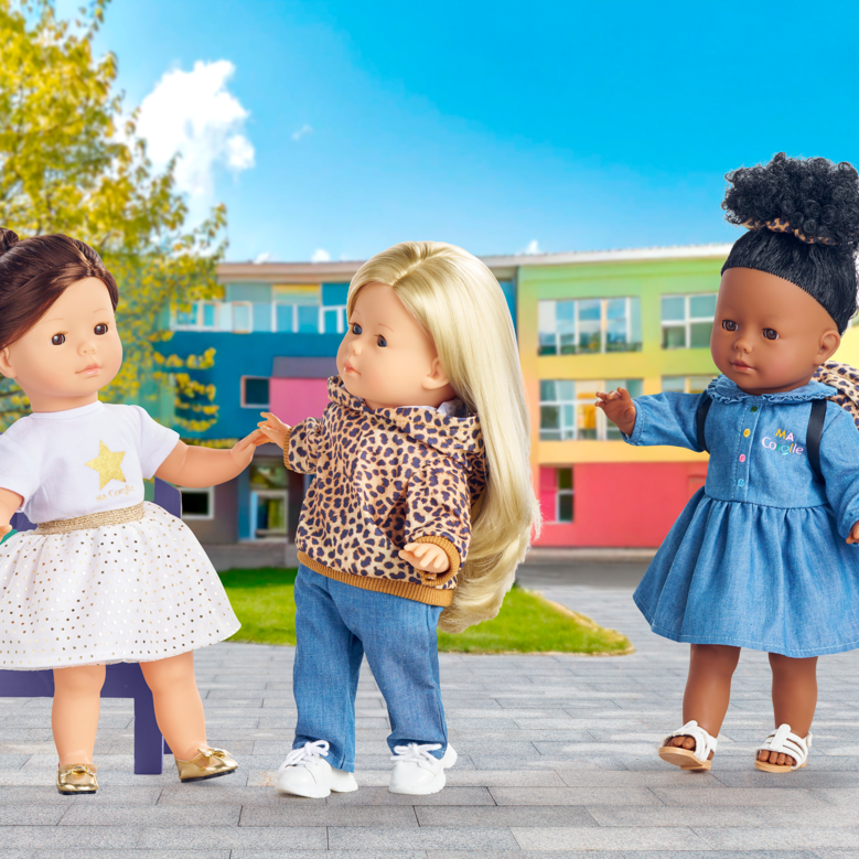 Robe Denim Manches Longues pour poupée ma Corolle