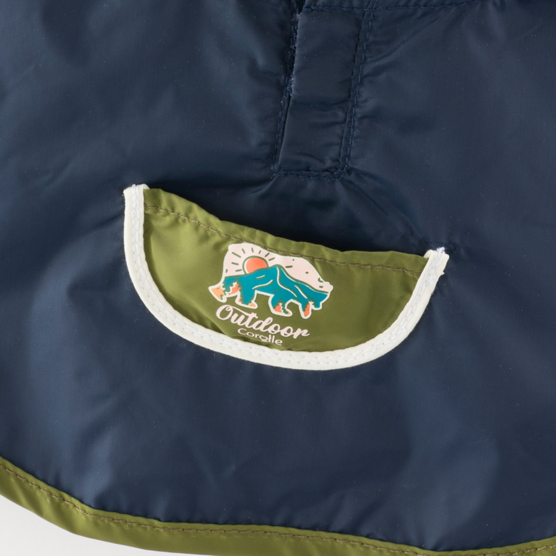 Poncho De Pluie Petit Explorateur pour poupon 30 cm