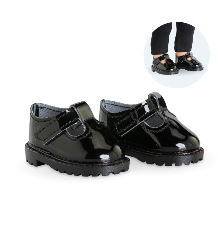 Babies vernies noires pour poupée ma Corolle