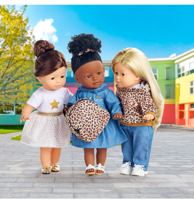 Sac à dos Léopard pour poupée ma Corolle