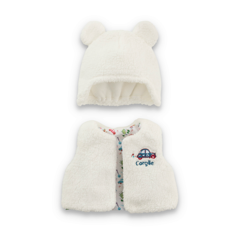 Ensemble Hiver Week-end à Paris pour poupon 30 cm