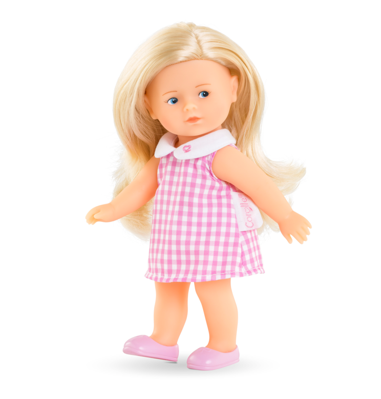 Poupée Mini Corolline Rosy - Vichy