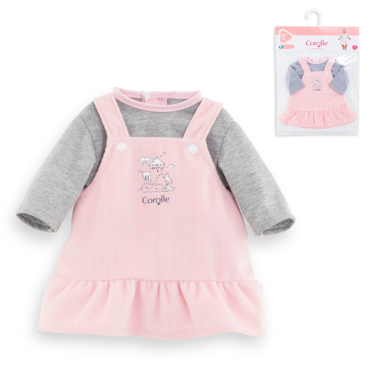 Dressing Bords de Loire et chaussures pour poupon 36 cm