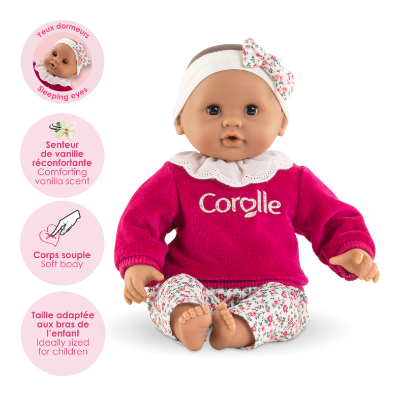 Poupon Bébé Calin Maria Rose Grenadine