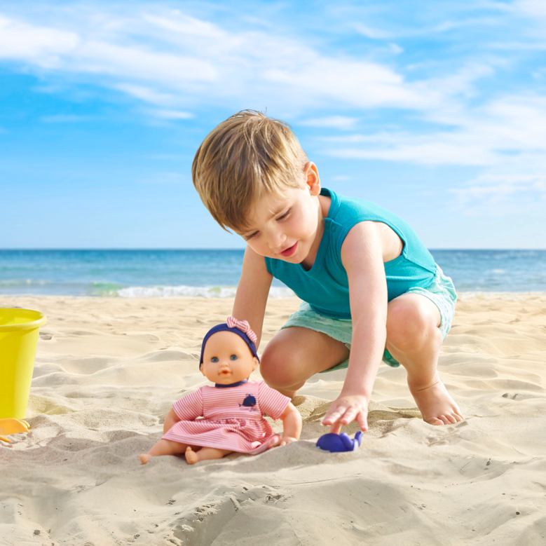 Poupon Bébé Bain Calypso - Baleine