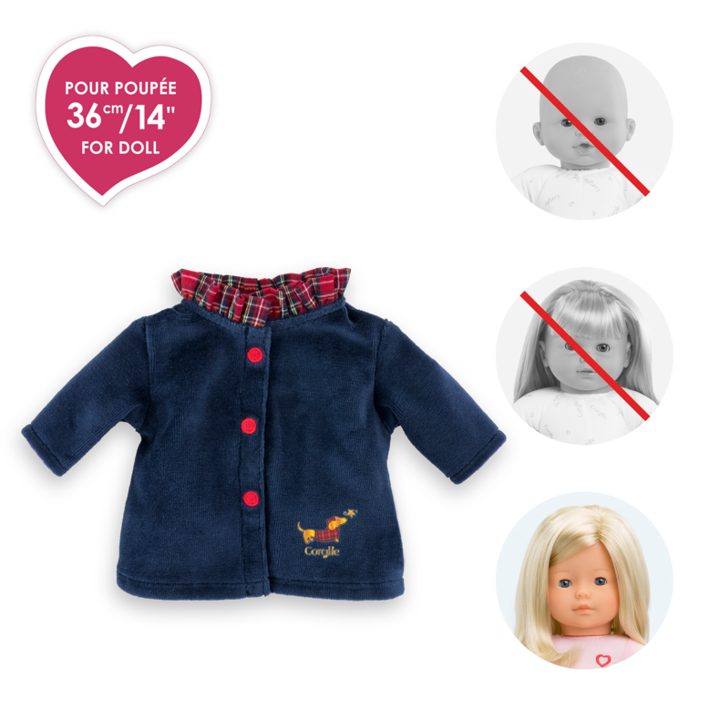 Manteau Corolle en Fêtes pour poupée ma Corolle