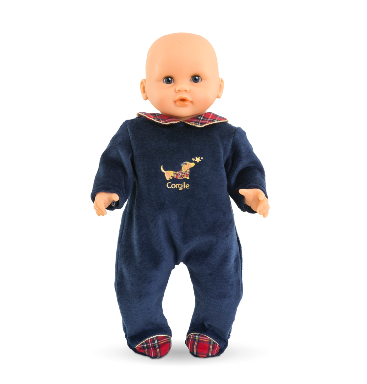 Pyjama Corolle en Fêtes pour poupon 30 cm