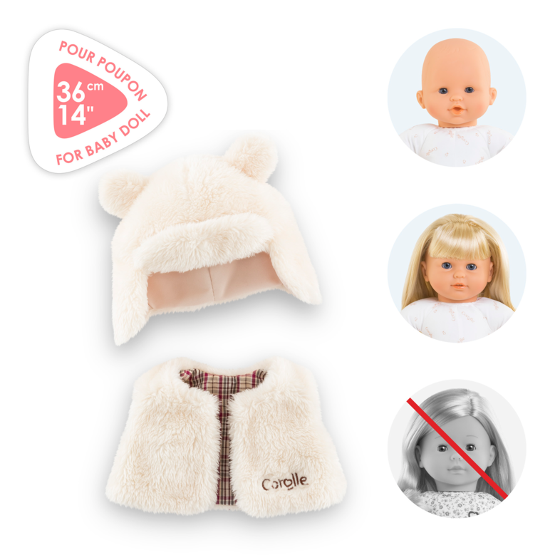 Ensemble Hiver Petit Explorateur pour poupon 36 cm