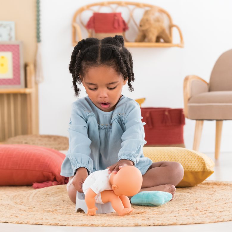 Pot et Lingette pour poupon 30 et 36 cm