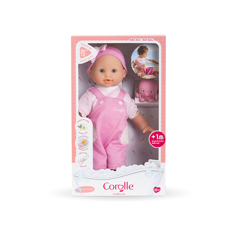 Poupon Bébé Bain Océane - Coquillages