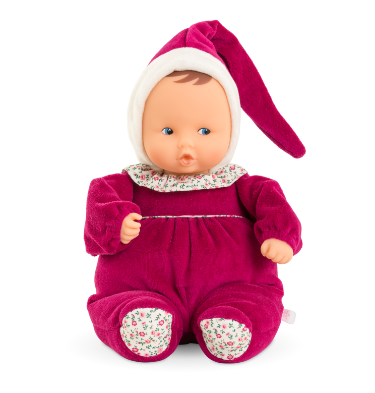 Doudou Babipouce Rose Grenadine