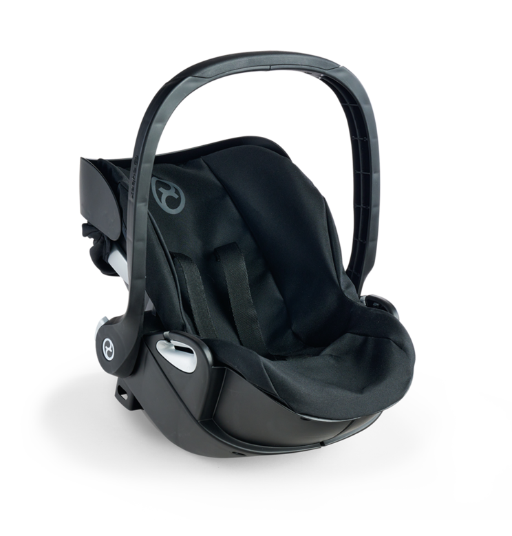 Porte-Poupon Cybex 2 en 1 noir pour poupon 36 et 42 cm