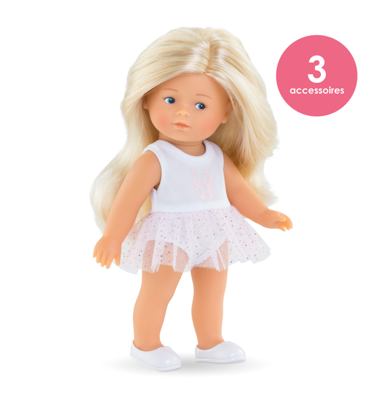 Coffret Poupée Mini Corolline Rosy Ballerine