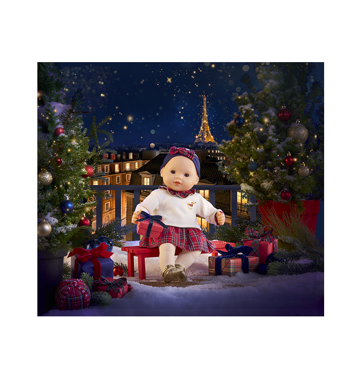 Mon Grand Poupon Suzanne et Manteau Corolle en Fêtes