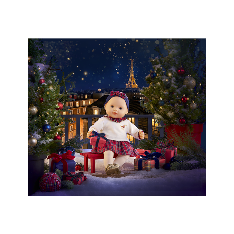 Mon Grand Poupon Suzanne et Manteau Corolle en Fêtes