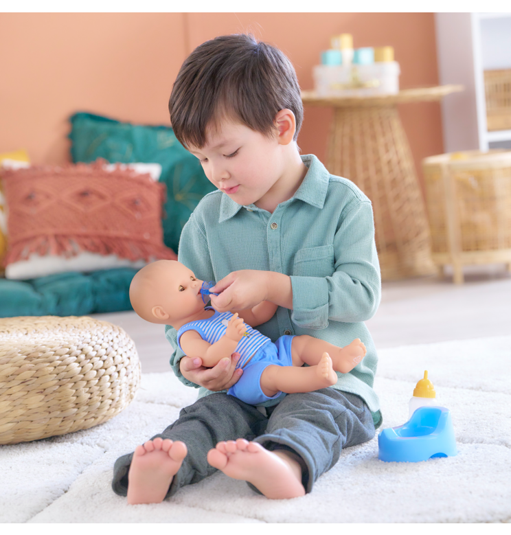 Poupon Paul fait pipi et Cape de Bain Pingouin