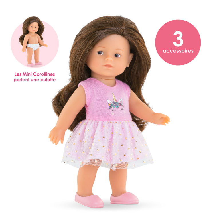 Coffret Poupée Mini Corolline Romy Licorne
