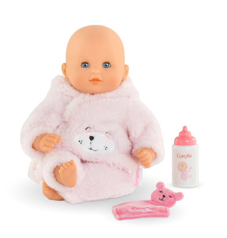 Poupon Bébé Calin Ourson d'Amour