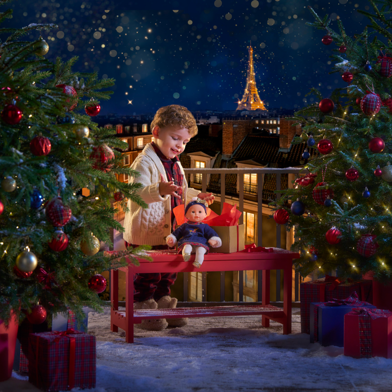 Mon Bébé Calin Margaux et Manteau Corolle en Fêtes