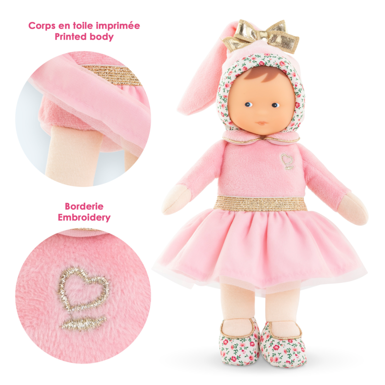 Doudou Miss Ballerine Rose Grenadine