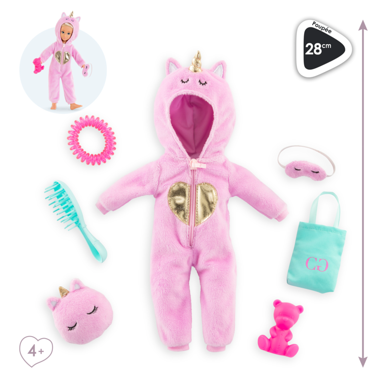 Dressing Combinaison Licorne pour poupée Corolle Girls